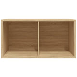 Vinyl Storage Box Sonoma Oak 71x34x36 cm Engineered Wood 800120
