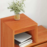 Bedside Cabinet Wax Brown 60 x 34 x 51 cm Engineered Wood 869894