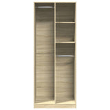 Wardrobe Sonoma Oak 80x50x200 cm Engineered Wood 3307758