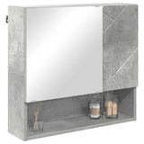 Mirror Cabinet Concrete Grey 59 x 17 x 55 cm Engineered Wood 883367