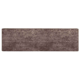 Rug Runner MARSA Grey 80 x 350 cm Polyester and PVC 42023194