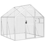 Aviary Silver 1.79x2x1.85 m Aluminium 3155795