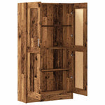 ZNTS Book Cabinet Old Wood 82.5x30.5x150 cm Engineered Wood 3345215