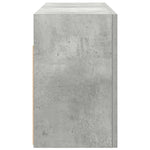 ZNTS Bathroom Wall Cabinet Concrete Grey 80x25x40 cm Engineered Wood 860088