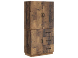 Cabinet Set 2 pcs Old Wood Engineered Wood 3416824