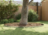 Lawn Edging 50 pcs 100 x 15 cm Steel Silver 8008565