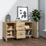 Sideboard Sonoma oak Engineered wood 100 x 36 x 60 cm Sideboard 812522
