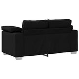 Sofa Black 160 x 77 x 82 cm Fabric 4105219