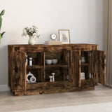Sideboard Smoked Oak 102x35x55 cm Engineered Wood 831890