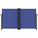 Retractable Side Awning Blue 140x600 cm 4004611