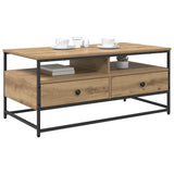 Coffee Table Artisan Oak 100 x 51 x 45 cm Engineered Wood 882765