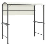 Gazebo with Roof 220x110x200 cm Cream 318532