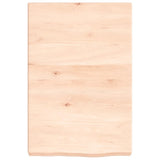Bathroom Countertop 40x60x cm Untreated Solid Wood 3156004