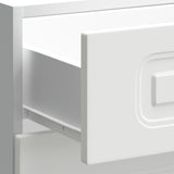 Kitchen Base Cabinet "Kalmar" White Engineered Wood 854279