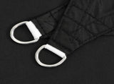 Sunshade Sail Oxford Fabric Triangular 6x6x6 m Black 135790