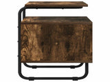 Bedside Cabinet Smoked Oak 40 x 36.5 x 50 cm Engineered Wood 8007639