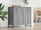 Shoe Cabinet Grey Sonoma 79 x 36 x 100 cm Engineered Wood 886465