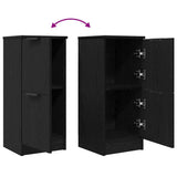 Sideboard 2 pcs Black Oak 30 x 30 x 70 cm Engineered Wood 862099