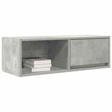 TV Cabinets 2 pcs Concrete Grey 80x31x25.5 cm Engineered Wood 861461