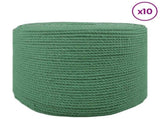 Cotton Twine 10 pcs 2 mm 100 m Green 100% Cotton 42011941
