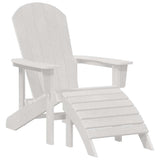 Garden Chair 2 pcs White 83 x 74 x 92 cm Polyethylene 3335842