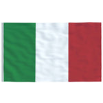 Italy Flag and Pole 6.23 m Aluminium 3147097