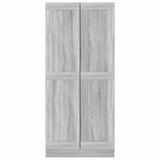 Book Cabinet Grey Sonoma 82.5x30.5x185.5 cm Engineered Wood 815115