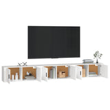 Wall-mounted TV Cabinets 3 pcs White 100x34.5x40 cm 3188374
