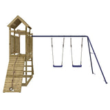 Outdoor Playset Impregnated Wood Pine 3155875