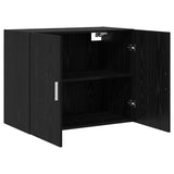 Wall Cabinet Black Oak 80 x 42.5 x 64 cm Engineered Wood 8010924