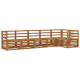 Sectional Sofa Set 6 pcs Natural Solid Acacia Wood 3374869