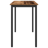 Table Old Wood 100 x 50 x 76.5 cm Engineered Wood and Steel 873778