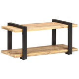 TV Cabinet 90x40x40 cm Rough Mango Wood 320493