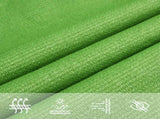 Sunshade Sail 160 g/m Light Green 3.6x3.6 m HDPE 311275