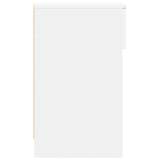 Bedside Cabinets with Drawer 2 pcs White 20x36x60 cm 858696