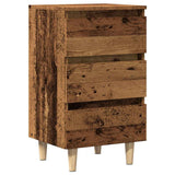 ZNTS Bedside Cabinet Old Wood 40x35x69 cm Engineered Wood 856420