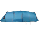 Tunnel Tent 6-Person with Roof Blue and Grey 890 x 470 x 220 cm 42004045