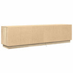 TV Cabinet with LED Lights Sonoma Oak 193.5x41x50 cm 3328437