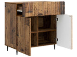 Sideboard Old Wood 66 x 34.5 x 92 cm Engineered Wood 894413