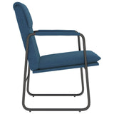 Lounge Chair Blue 55x64x80 cm Fabric 351349