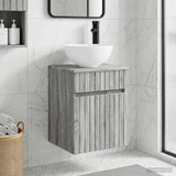 Wall-mounted Sink Vanity Grey Sonoma 39 x 41 x 64.5 cm 890558