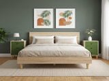 Bedside Cabinet GELEEN 2 pcs Sonoma Oak 36 x 33 x 60 cm 8007274