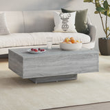 ZNTS Coffee Table Grey Sonoma 85x55x31 cm Engineered Wood 815760