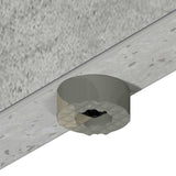 Bed Surround for Adjustable Bed Base Concrete Grey 90 x 200 cm 8021826