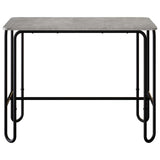 Dining Table 100 x 50 x 75 cm Engineered Wood Concrete Grey 8007697