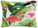 4-Piece Back Cushions PUTTEN 4 pcs 100% Polyester Multicolour 945144