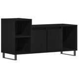 TV Cabinet Set Black Oak 100 x 35 x 55 cm Engineered Wood 862970