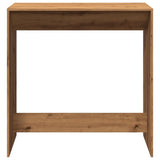 Bar Table Artisan Oak 102x50x103.5 cm Engineered Wood 854435