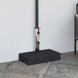 Parasol Base Black Granite, Stainless Steel Standard Parasol Base 45067