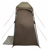 Shower Tent 2-Person Brown Waterproof 4009537